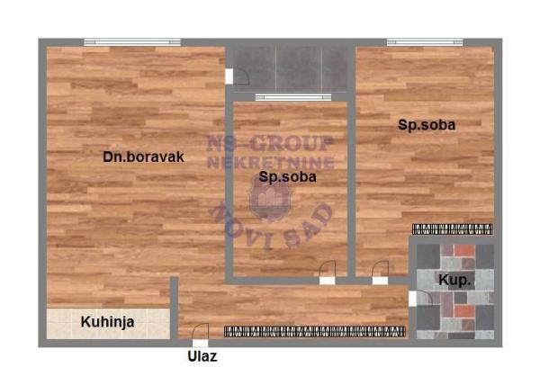 Slika 10 - Trosoban stan na prodaju, 59m2, 144.200€