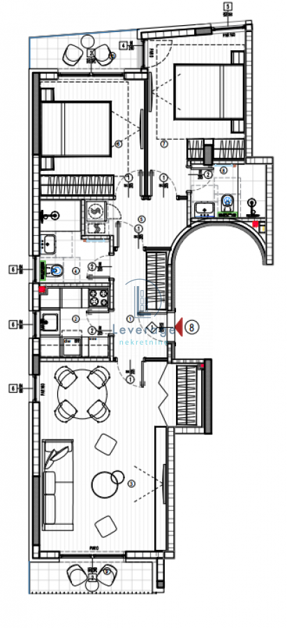 Slika 1 - Trosoban stan na prodaju, 77m2, 310.000€