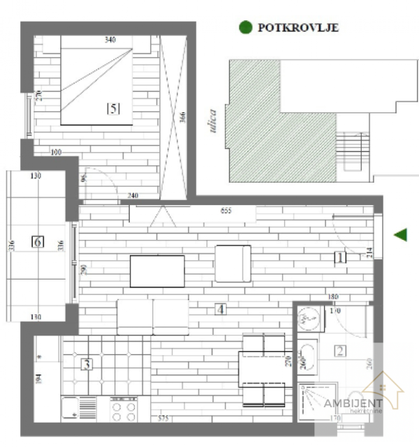 Slika 1 - Dvosoban stan na prodaju, 47m2, 82.758€