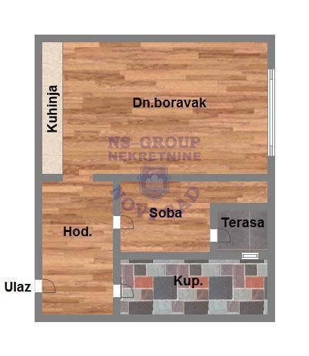 Slika 7 - Jednoiposoban stan na prodaju, 39m2, 126.950€