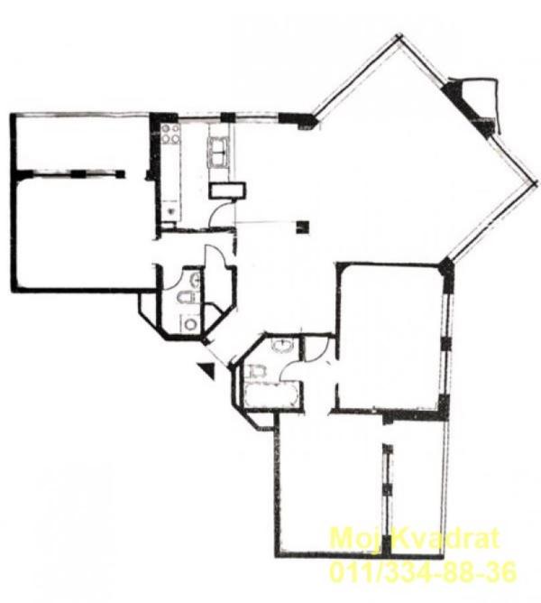 Slika 8 - Četvorosoban stan za izdavanje, 110m2, 1.800€
