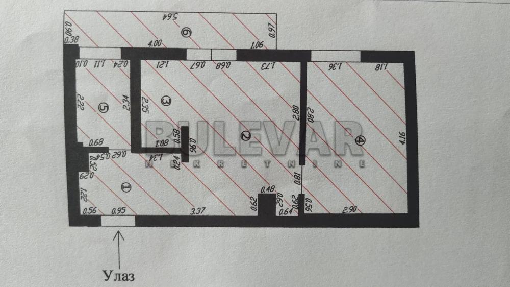 Slika 9 - Nikole Pašića, Jednoiposoban stan za izdavanje, 42m2, 275€