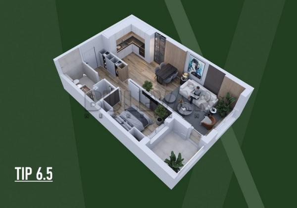 Slika 4 - Palilulska, Dvosoban stan na prodaju, 55m2, 118.914€