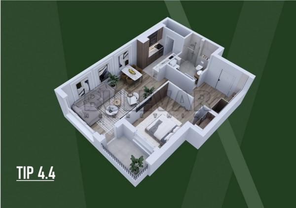 Slika 3 - Palilulska, Dvosoban stan na prodaju, 60m2, 127.181€