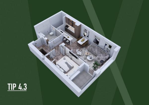 Glavna slika -Palilulska, Dvosoban stan na prodaju, 56m2, 121.454€