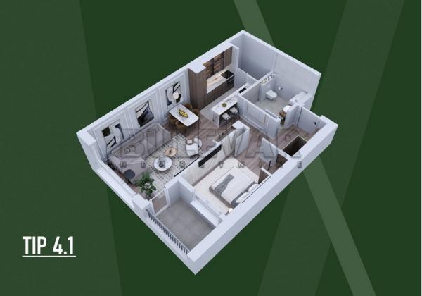 Slika 7 - Palilulska, Dvosoban stan na prodaju, 53m2, 115.904€