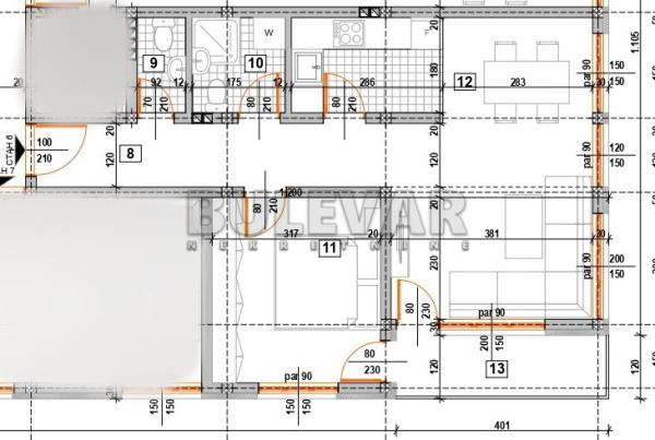 Slika 3 - Nikole Rašića Koleta, Dvosoban stan na prodaju, 53m2, 94.200€
