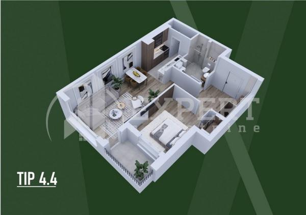 Slika 3 - Palilulska, Dvosoban stan na prodaju, 60m2, 127.181€