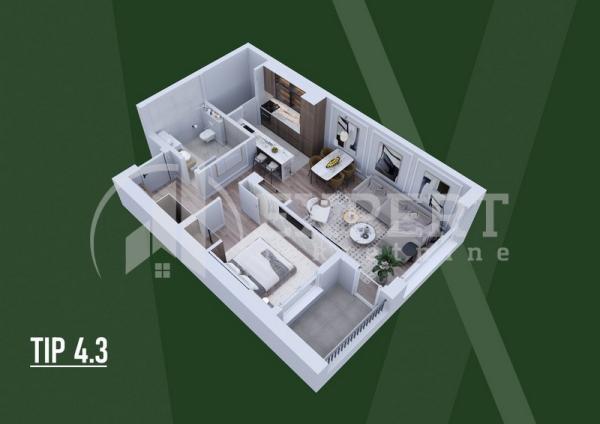 Glavna slika -Palilulska, Dvosoban stan na prodaju, 56m2, 121.454€