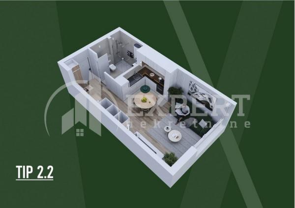 Slika 7 - Palilulska, Jednosoban stan na prodaju, 34m2, 80.654€