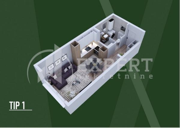 Glavna slika -Palilulska, Jednosoban stan na prodaju, 25m2, 67.224€