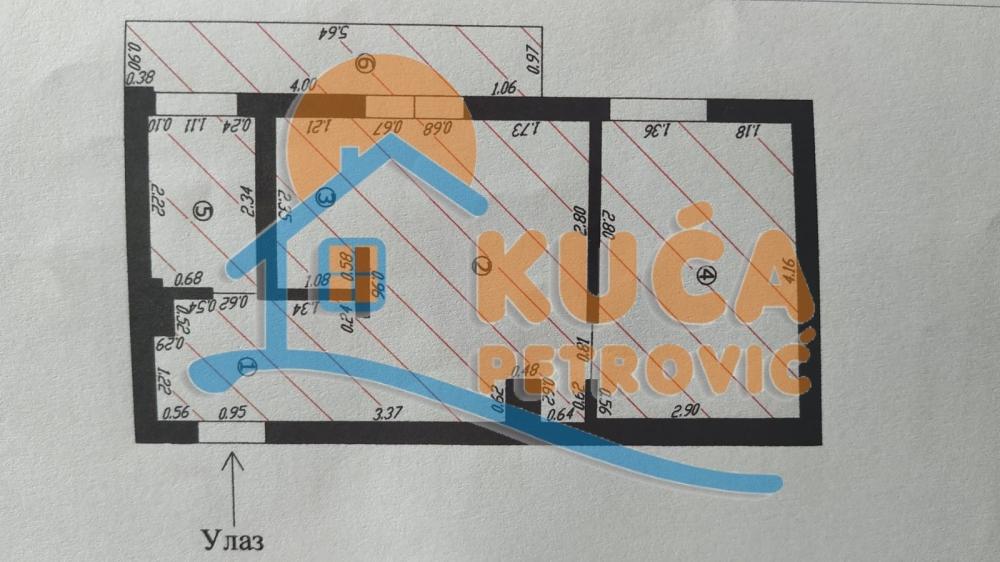 Slika 9 - Nikole Pašića, Jednoiposoban stan za izdavanje, 42m2, 275€