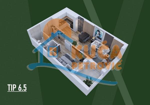 Slika 4 - Palilulska, Dvosoban stan na prodaju, 55m2, 118.914€