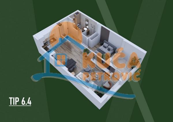 Slika 4 - Palilulska, Dvosoban stan na prodaju, 53m2, 115.619€