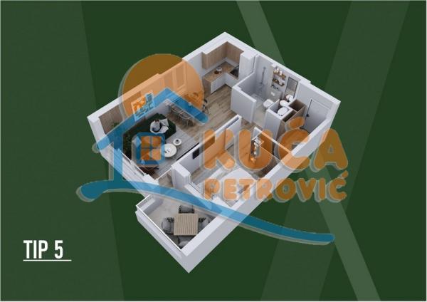 Slika 4 - Palilulska, Dvosoban stan na prodaju, 46m2, 101.888€
