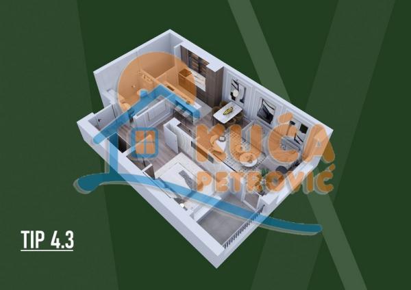 Glavna slika -Palilulska, Dvosoban stan na prodaju, 56m2, 121.454€