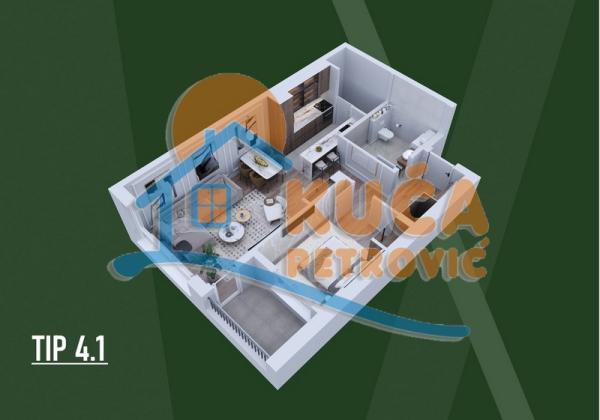 Slika 7 - Palilulska, Dvosoban stan na prodaju, 53m2, 115.904€