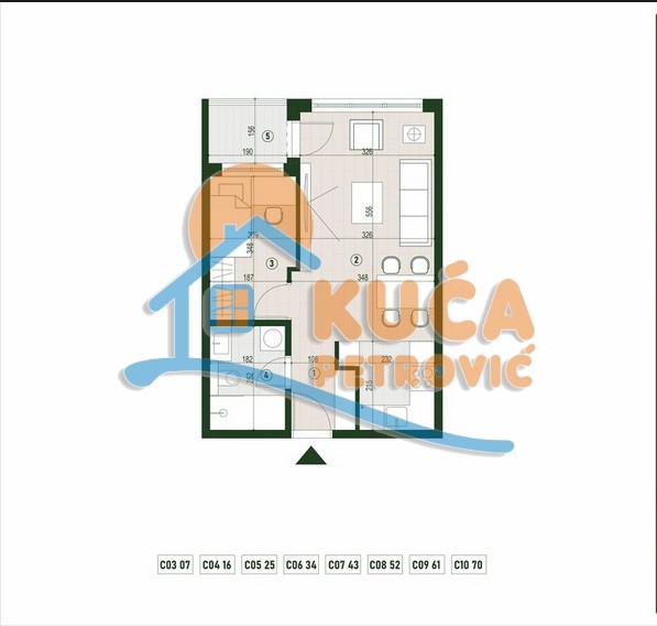Slika 5 - Palilulska, Jednoiposoban stan na prodaju, 39m2, 90.256€