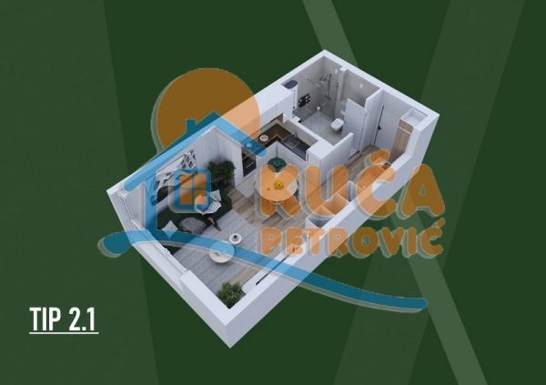 Glavna slika -Palilulska, Jednosoban stan na prodaju, 35m2, 81.520€