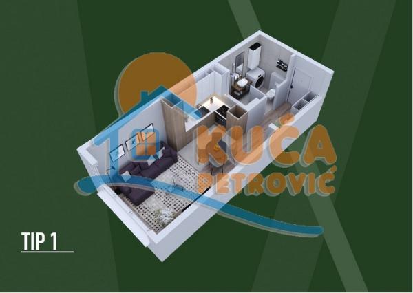 Glavna slika -Palilulska, Jednosoban stan na prodaju, 25m2, 67.224€