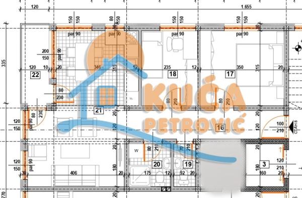 Slika 3 - Nikole Rašića Koleta, Dvoiposoban stan na prodaju, 60m2, 105.700€