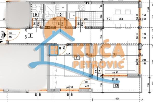 Slika 3 - Nikole Rašića Koleta, Dvosoban stan na prodaju, 53m2, 94.200€