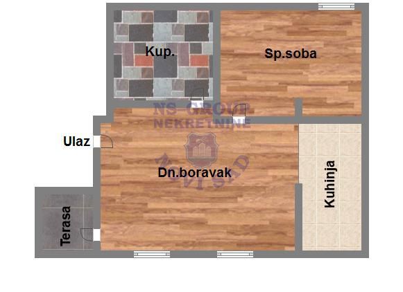 Slika 7 - Jednoiposoban stan na prodaju, 30m2, 73.500€
