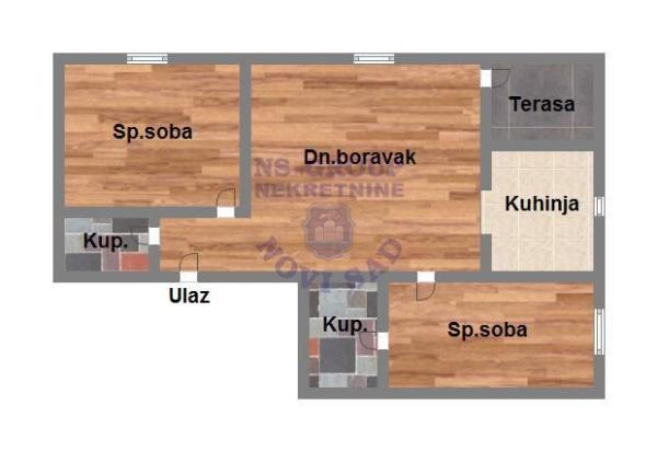 Glavna slika - Stan na prodaju, 53m2, 153.520€