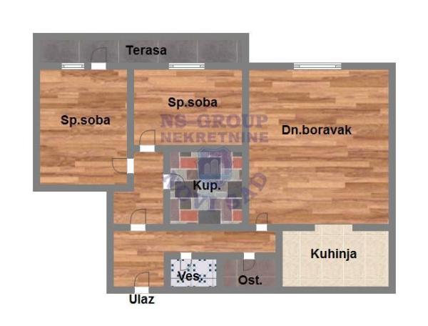 Slika 9 - Trosoban stan na prodaju, 70m2, 195.700€