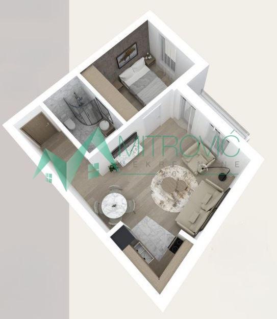 Glavna slika -Jednoiposoban stan na prodaju, 41m2, 127.800€