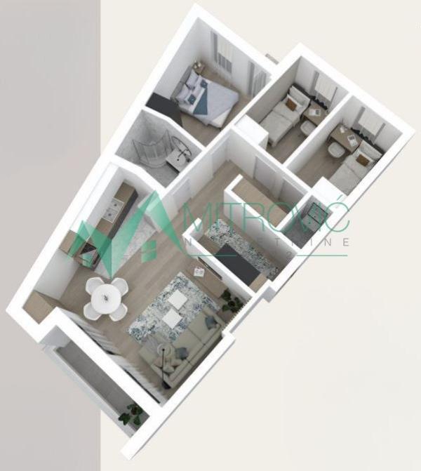 Glavna slika -Troiposoban stan na prodaju, 71m2, 198.600€