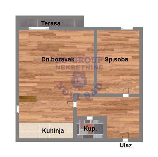 Slika 8 - Jednoiposoban stan na prodaju, 37m2, 120.000€