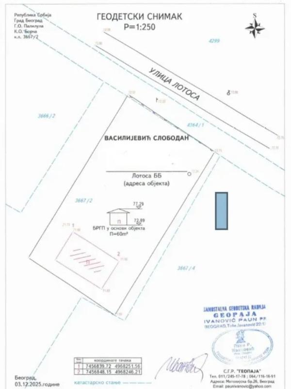 Slika 9 -  Građevinsko zemljište na prodaju, Borca, 65.000€