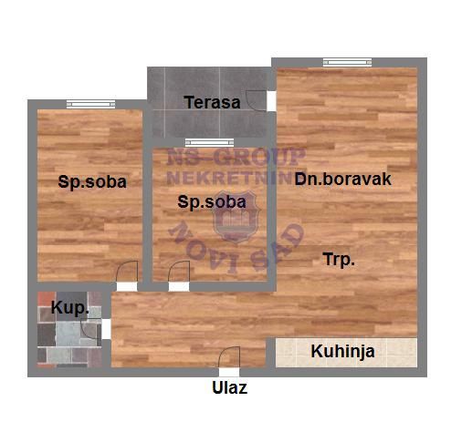 Slika 9 - Dvoiposoban stan na prodaju, 58m2, 178.600€
