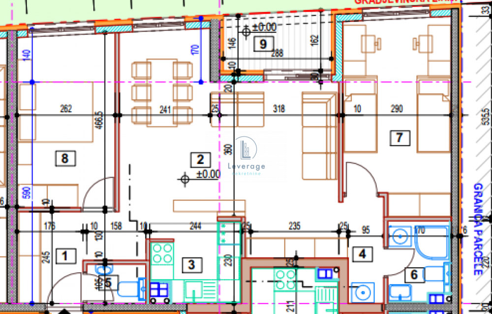 Slika 1 - Trosoban stan na prodaju, 76m2, 228.960€