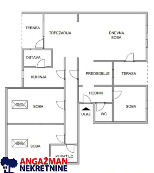 Slika 11 - Dr Ivana Ribara, Troiposoban stan na prodaju, 89m2, 220.000€