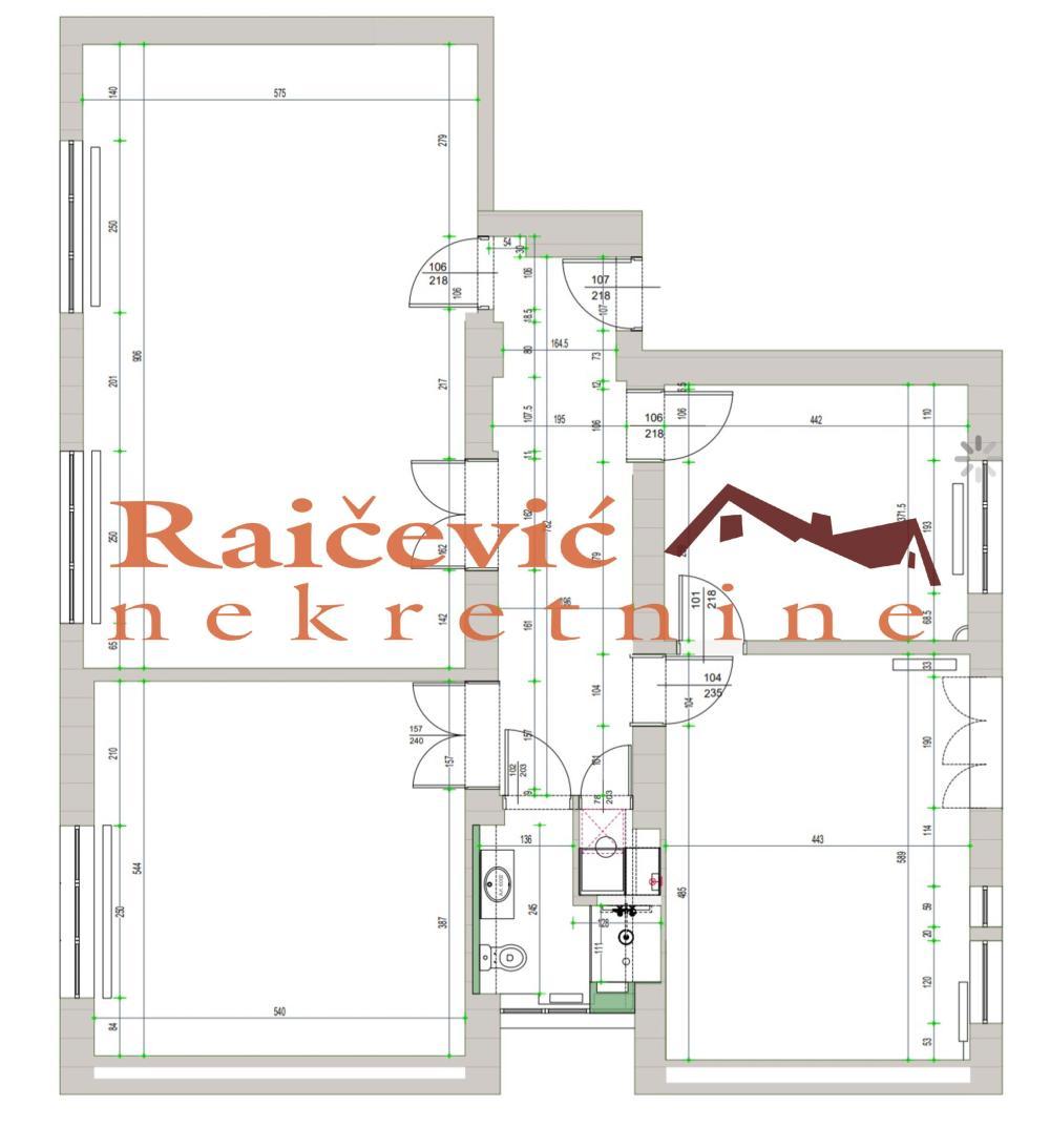 Glavna slika -Vojvode Bogdana, Četvorosoban stan na prodaju, 135m2, 519.000€