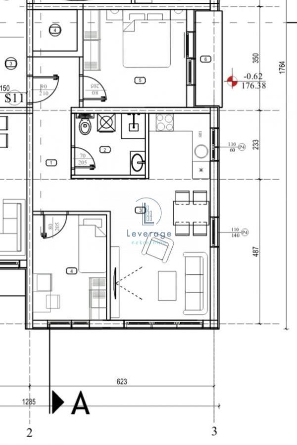 Slika 3 - Dvoiposoban stan na prodaju, 56m2, 91.637€