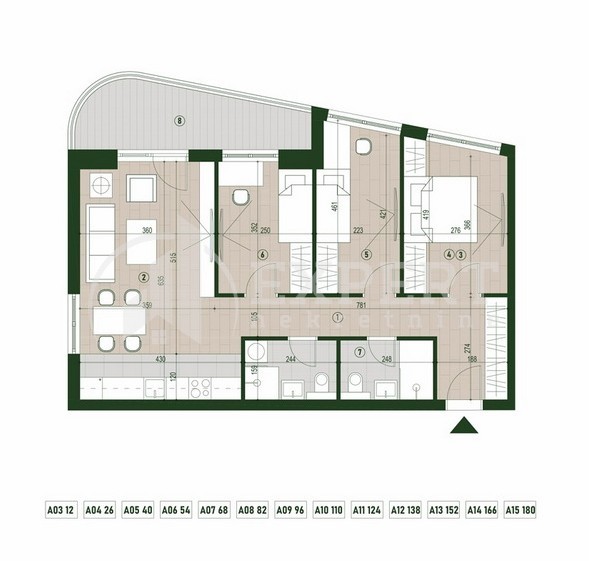 Slika 1 - Palilulska, Četvorosoban stan na prodaju, 81m2, 168.630€