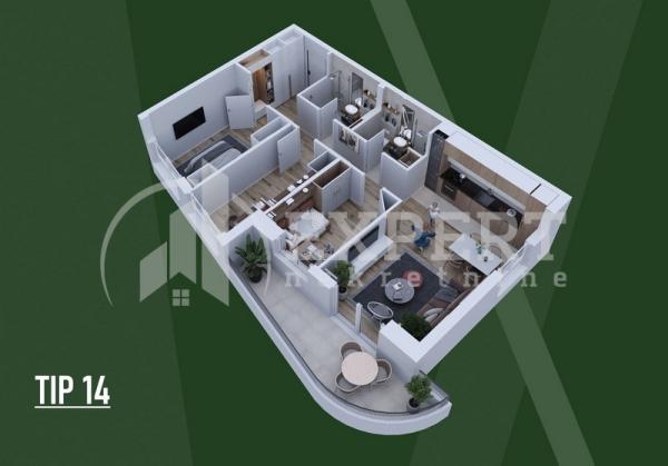 Slika 4 - Palilulska, Četvorosoban stan na prodaju, 81m2, 168.630€