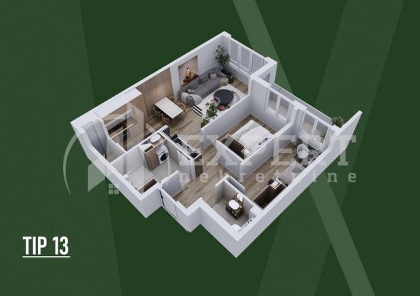 Slika 4 - Palilulska, Dvoiposoban stan na prodaju, 68m2, 144.551€