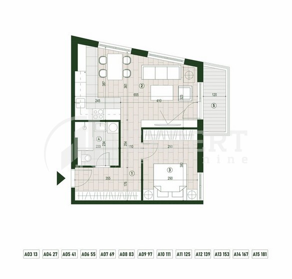 Slika 1 - Palilulska, Dvosoban stan na prodaju, 51m2, 111.847€