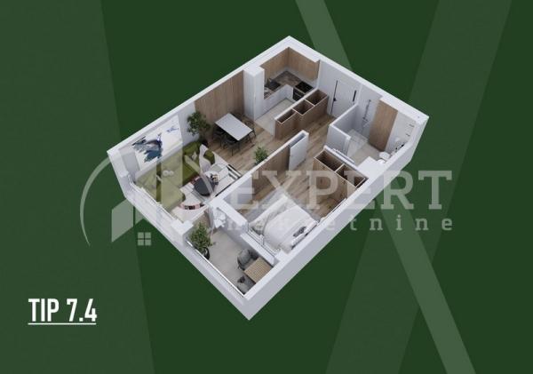 Slika 4 - Palilulska, Dvosoban stan na prodaju, 51m2, 111.490€
