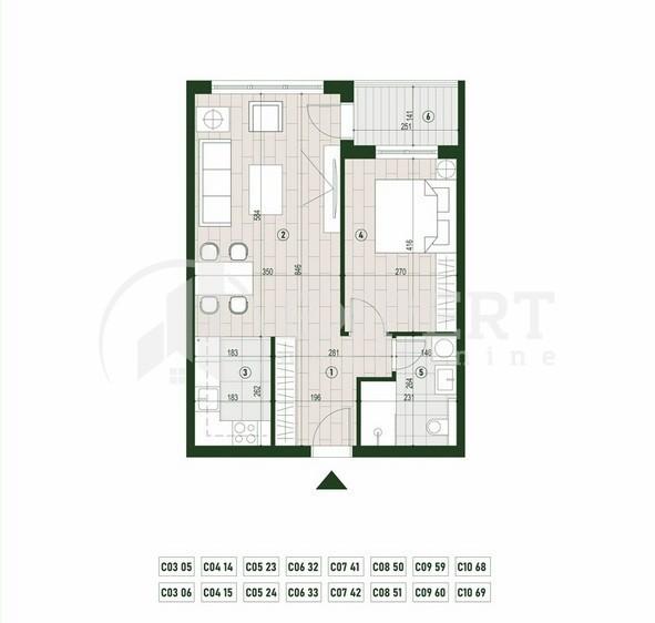 Glavna slika -Palilulska, Dvosoban stan na prodaju, 49m2, 107.090€