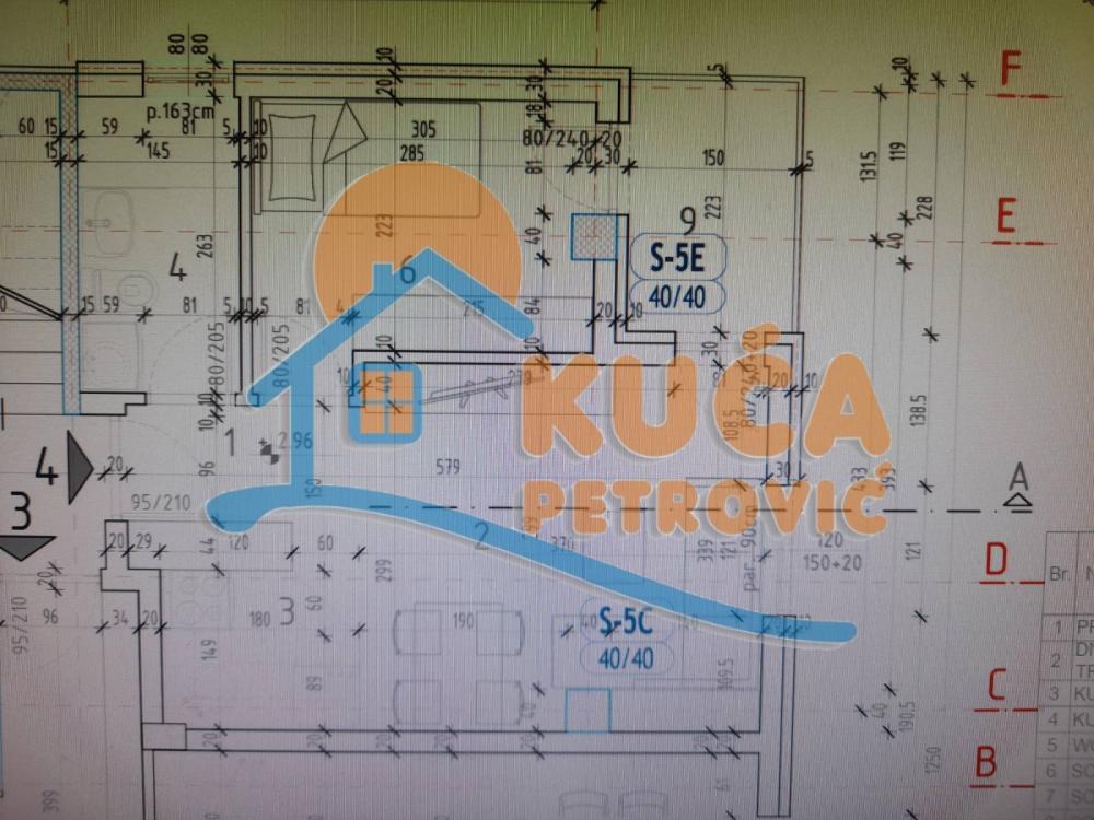 Slika 1 - Knjazevačka, Jednoiposoban stan na prodaju, 32m2, 73.900€