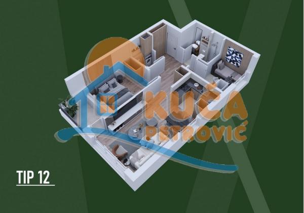 Slika 4 - Palilulska, Dvoiposoban stan na prodaju, 59m2, 127.980€