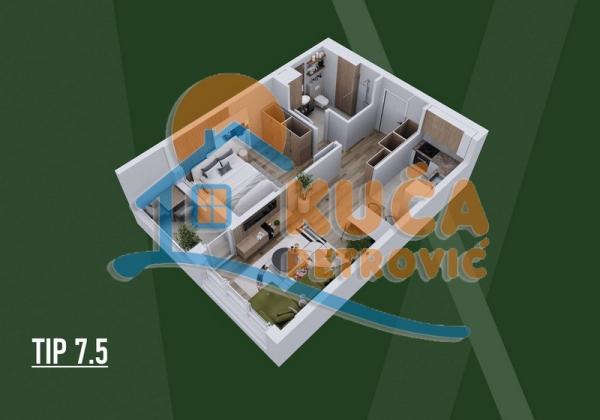 Slika 4 - Palilulska, Dvosoban stan na prodaju, 51m2, 110.219€