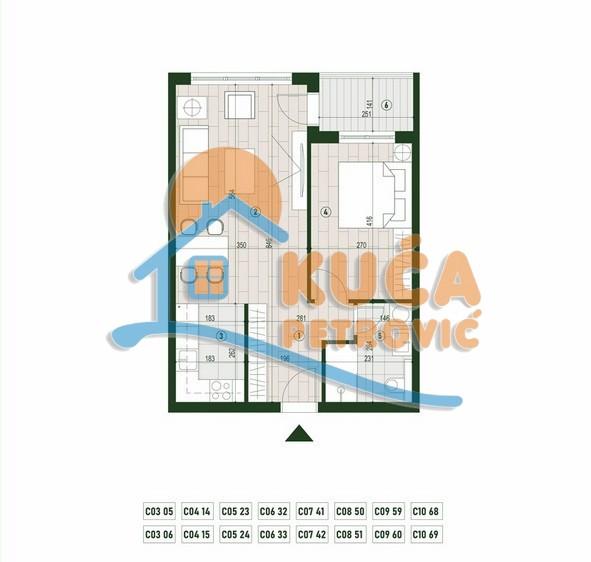 Glavna slika -Palilulska, Dvosoban stan na prodaju, 49m2, 107.090€