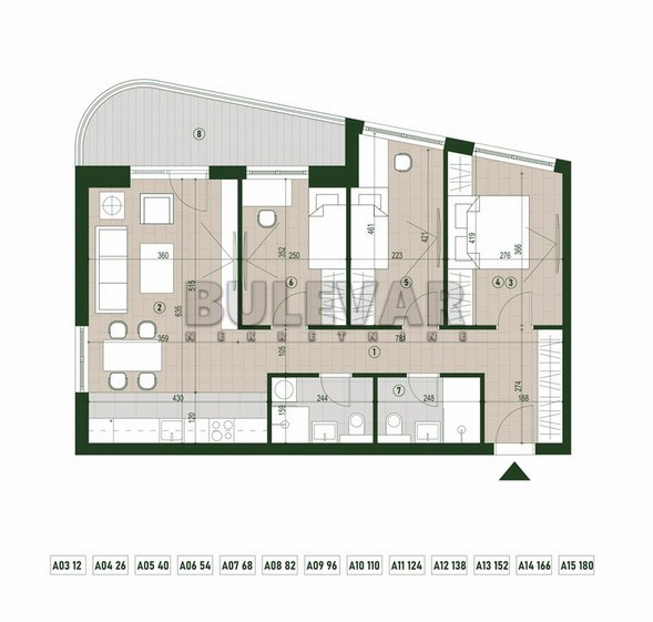 Slika 1 - Palilulska, Četvorosoban stan na prodaju, 81m2, 168.630€