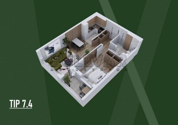 Slika 4 - Palilulska, Dvosoban stan na prodaju, 51m2, 111.490€